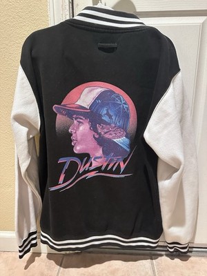 Stranger Things Netflix Men s JustHoods Dustin Jacket XL Used Graphic