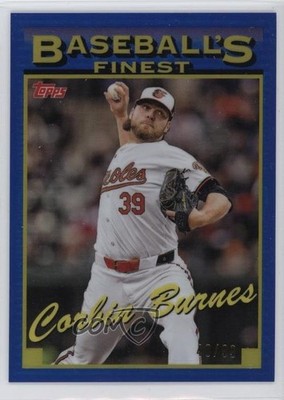 2024 Finest What If…1993 Prototypes Blue Refractor 40/99 Corbin Burnes 1ht8
