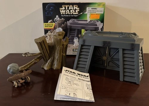 Star Wars Kenner Power of the Force POTF2 Endor Attack playset complete
