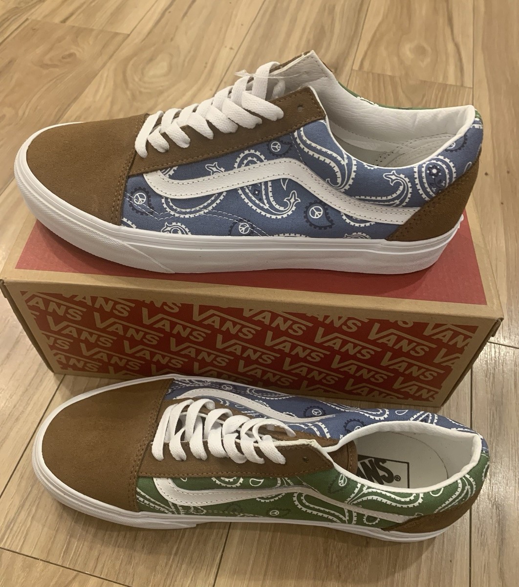 Vans Old Skool (Peace Paisley) Unity/True White Men display picture 1