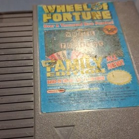 Wheel of Fortune Family Edition (Nintendo NES) Puzzle GameTek Wheel of Fortune