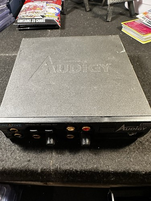 #ad #ad Creative Sound Blaster Audigy Platinum EX External Drive Box Model SB0110 RCA $82.48
