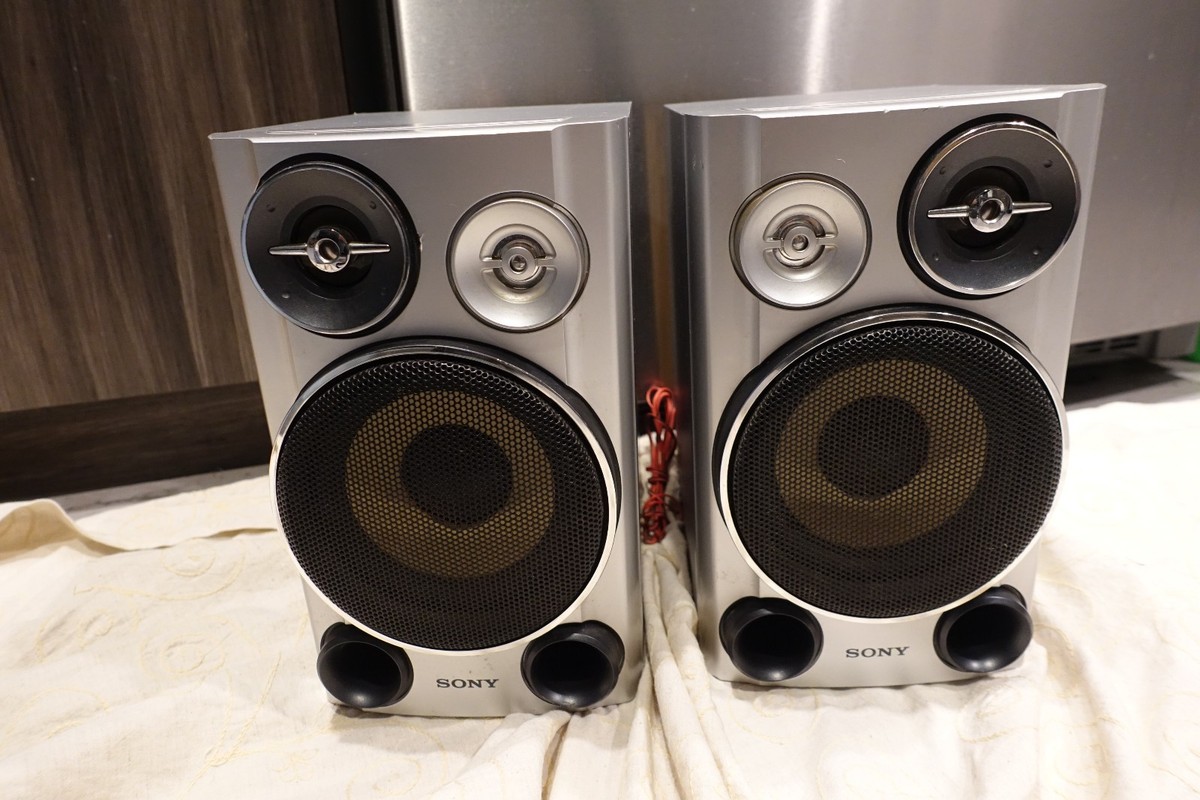 Sony SS-CHPZ9 Bookshelf Full Range Speaker System for CMT-HPZ9