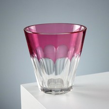 Vaso Vintage Cristallo Manifattura Val Saint Lambert Belgio '900 Originale