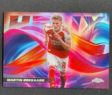 Martin Odegaard 2025-26 Topps Chrome Premier League Helix SSP #HX-3