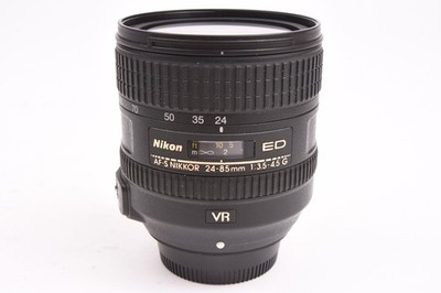 Nikon NIKKOR AF-S 24-85mm f/3.5-4.5 Wide Angle Zoom Digital Camera Lens #T-06760