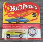 Vintage Hot Wheels Redline Lime Yellow Peeping Bomb on Carded Blisterpack