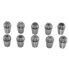 2X(10pcs ER20  Spring Collet Set CNC Milling Lathe Tool ER20 Spring Collet7809