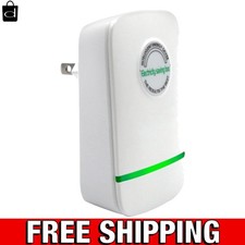 6 Pack Stop Watt Energy Saving Device-Power Saver, White ABS Material 2 Outlets