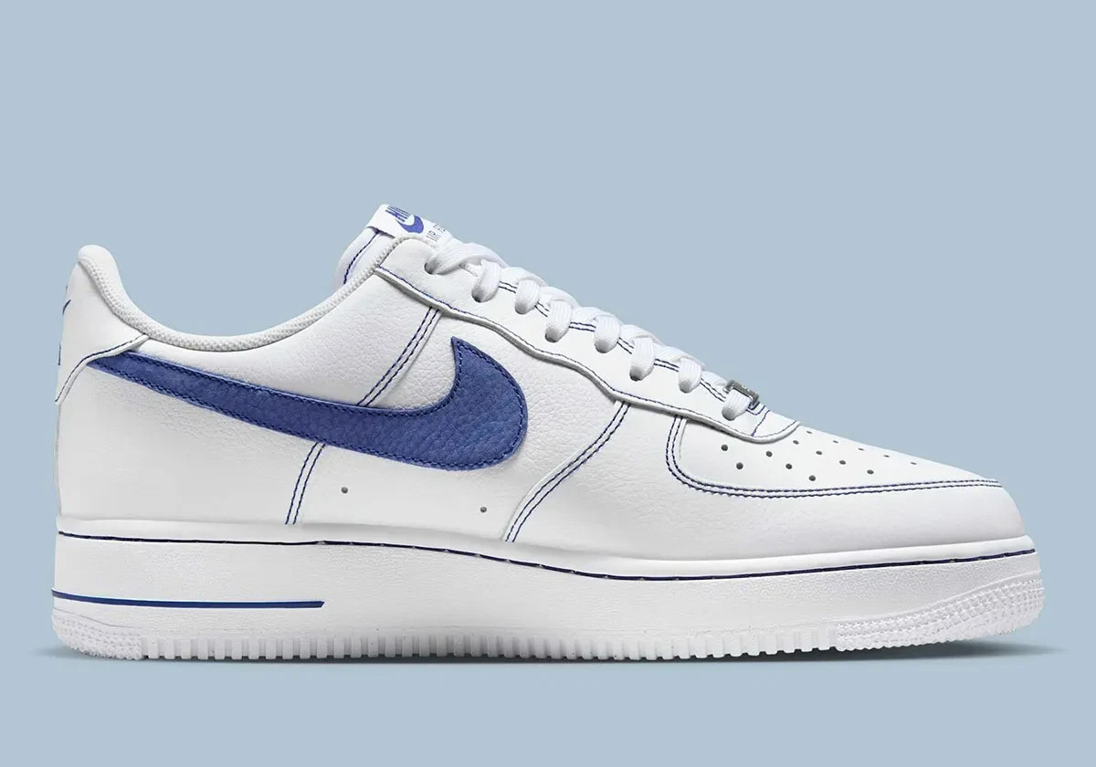 Nike Air Force 1 \'07 LV8 \'White Deep Royal\' HQ2037-100 size 14 Nike Men main image 2