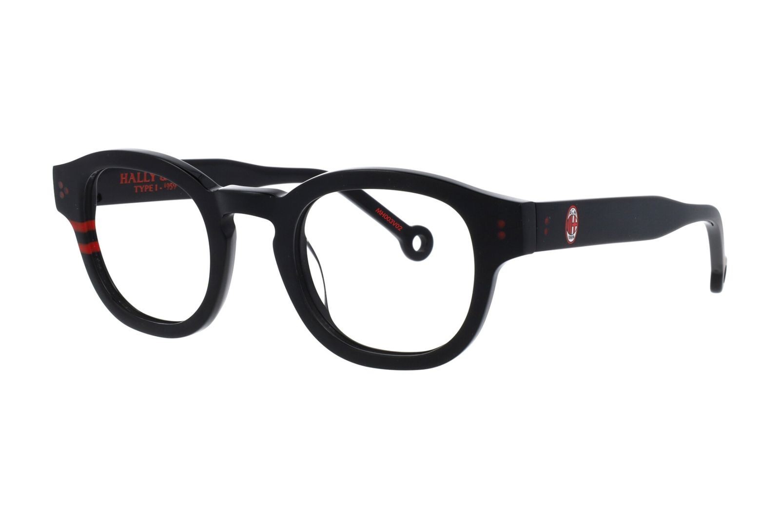 Lunettes de vue rondes rétro noir mat style Moscot élégance intemporelle