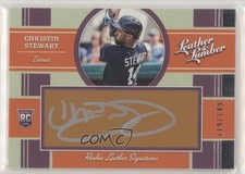2019 Panini Leather & Lumber Rookie Signatures /149 Christin Stewart Auto n1u