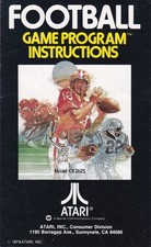 Atari 2600 Instruction Manual Football