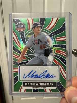 Stars And Stripes USA 18U Matthew Sharman Auto NTS-MS