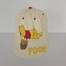 Vintage 90s Disney Winnie Pooh Hat Cap Snapback Goofy’s Hat Co Made In USA