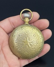 Elgin Natl. Watch Company 51mm Case Manual Wind White Dial Pocket Watch -REPAIR