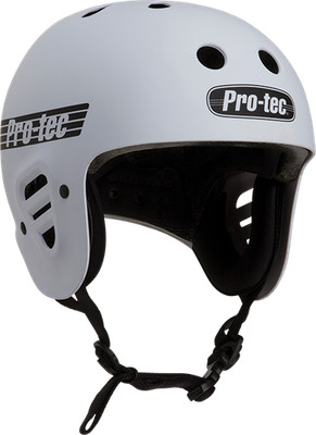 PROTEC FULLCUT CERT MATTE WHITE-M HELMET