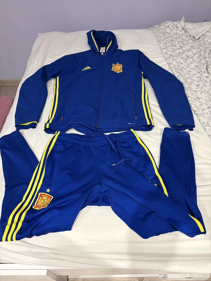 Adidas Spain FEF SAMPLE Tracksuit Jacket Pants AI4842 Size M Rare - Photo 3/4