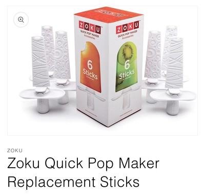 Zoku Quick Pop Maker Sticks