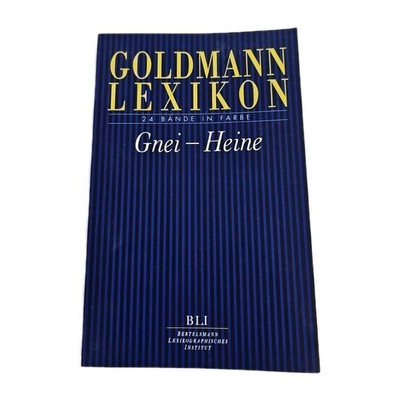 EB3811 Goldmann Lexikon, Gnei - Heine