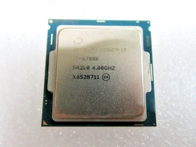 Intel Core i7-6700K Processor Model Computer Processors (CPUs) for