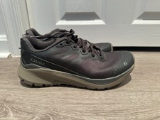 Oboz Katabatic Low Hiking Shoes Men  s 8 Trail IOM Cattura O FIT Gray Black
