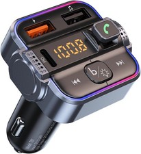 Handsfree Call Car Charger,Wireless Bluetooth FM Transmitter Radio Receiver,M...