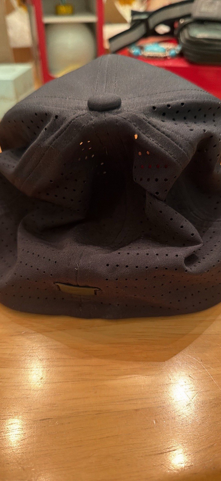 Nike Black Baseball Cap Adjustable Breathable Men… - image 3