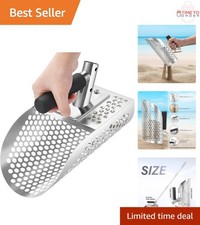 Sand Scoop Metal Detecting Stainless Steel Beach Sifting Shovel Digging Tool