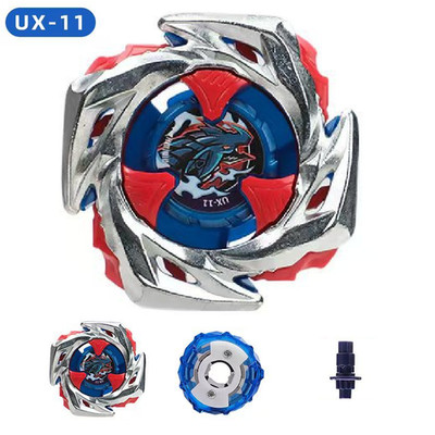 Burst Beyblade UX-11 Impact Drake Blau Rot UX Serie Spinning Top Gyro Spielzeug