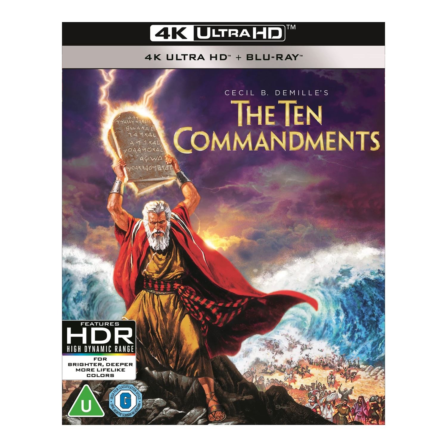 The Ten Commandments [U] 4K UHD
