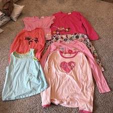 Hanna Andersson Long Sleeve  Tank Top Lot Of 7 Size 160cm 14-16 Heart Unicorn