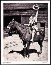 Polly Armstead H-BAR-O Rangers Radio Club 1930s Litho Photo