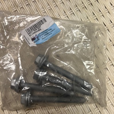 AUDI OEM A4 Quattro Engine Transmission-Subframe Mount Bolt WHT005657 LOT OF 4