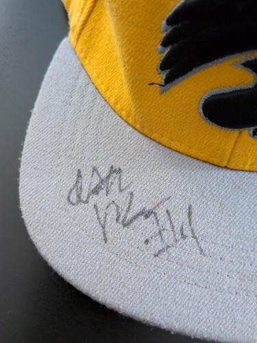 Iowa Hawkeyes Zephyr Z Hats Flat Brim Flex Fit Hat Yellow Gray NCAA Kids OS - Picture 9 of 11