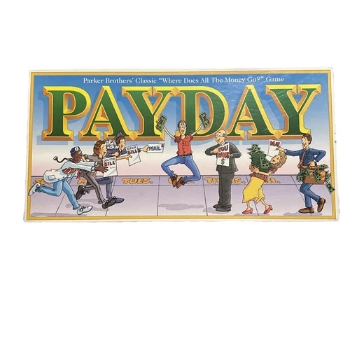 Payday Board Game Vintage 1994 Parker Brothers 100% Complete