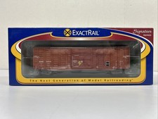 Coche de carga ExactRail Signature Series escala HO, vagón de carga lateral Waffle, nuevo en caja