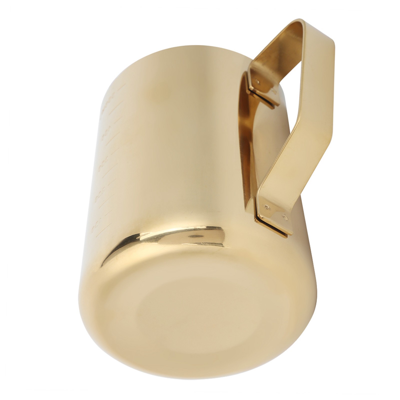 ⊹600ML Stainless Steel Coffee Milk Frothing Cup Pitcher Jug With Scale For Home