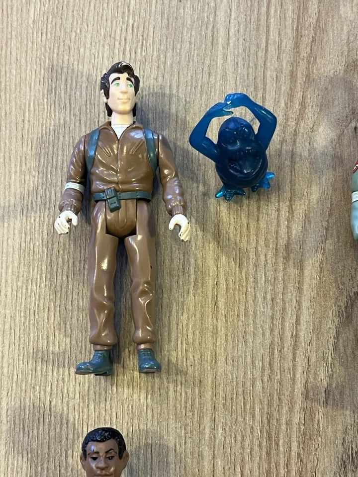 Lote De 3 Figuras De Acción Kenner The Real Ghostbusters 1984 De Colección con Fantasma Foto 2 de 4