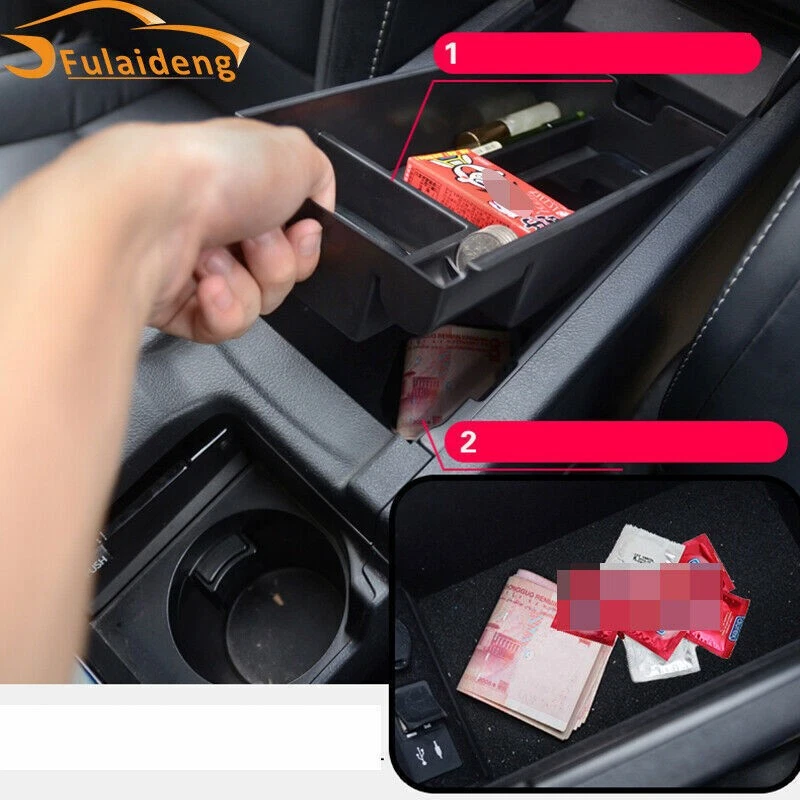 For Lexus NX200T 300H 2015-2021 Car Console Armrest Storage Box Organizer Holder — 第 2/4 张图片