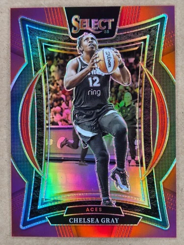 Chelsea Gray 2025 Panini Prizm Chelsea Gray #8 Red