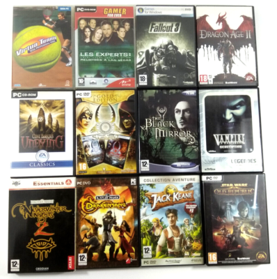 Lot De 7 Jeux PC De Guerre – VF – PEGI 18 – Envoi Rapide