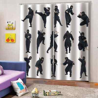 master with strong basic skills Printing 3D Blockout Curtains Fabric Window