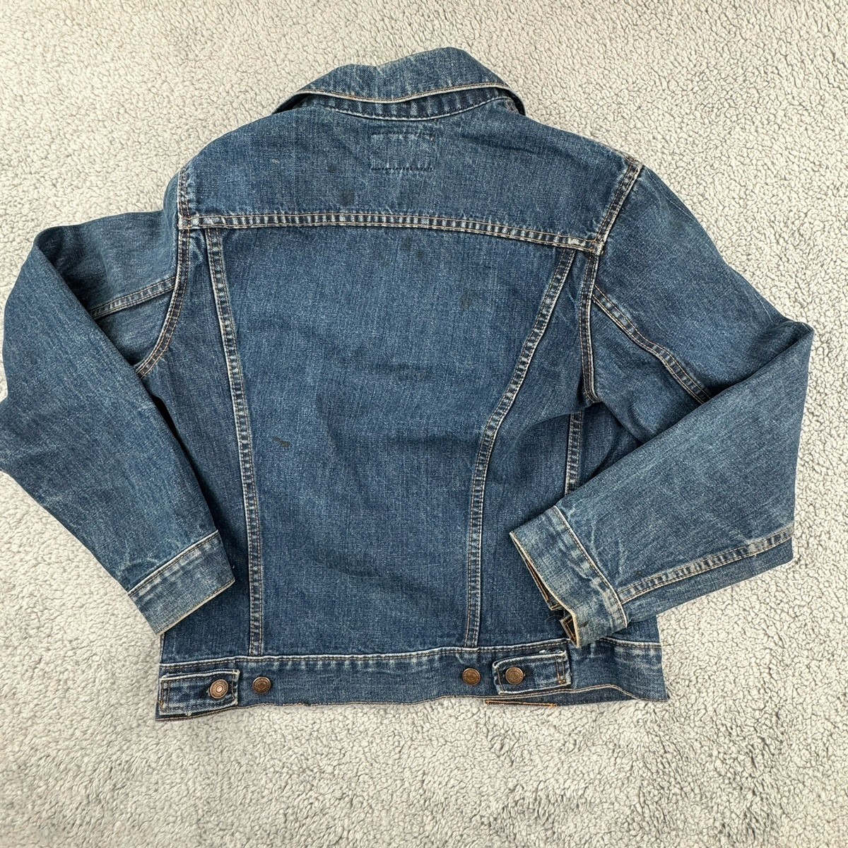 1960's LEVI'S SLIM FIT JACKETS BigE 3rd型 Vintage Levi's Big E Denim Trucker Jacket - 1960s Type III