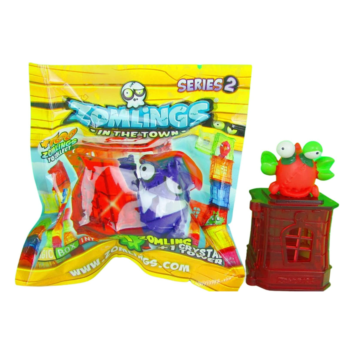 2 X Zomlings In The Town Series 2 Bundle Towers Blind Bag Figures