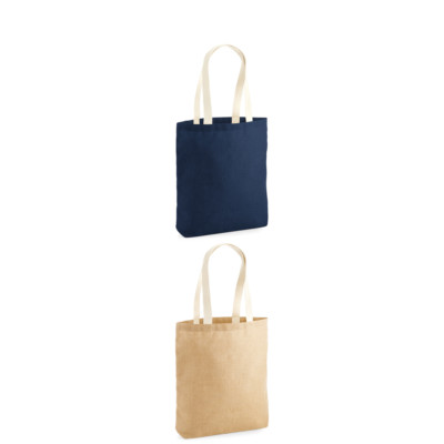 Westford Mill unlaminiert jute tote w455 - shopping träger sack sack