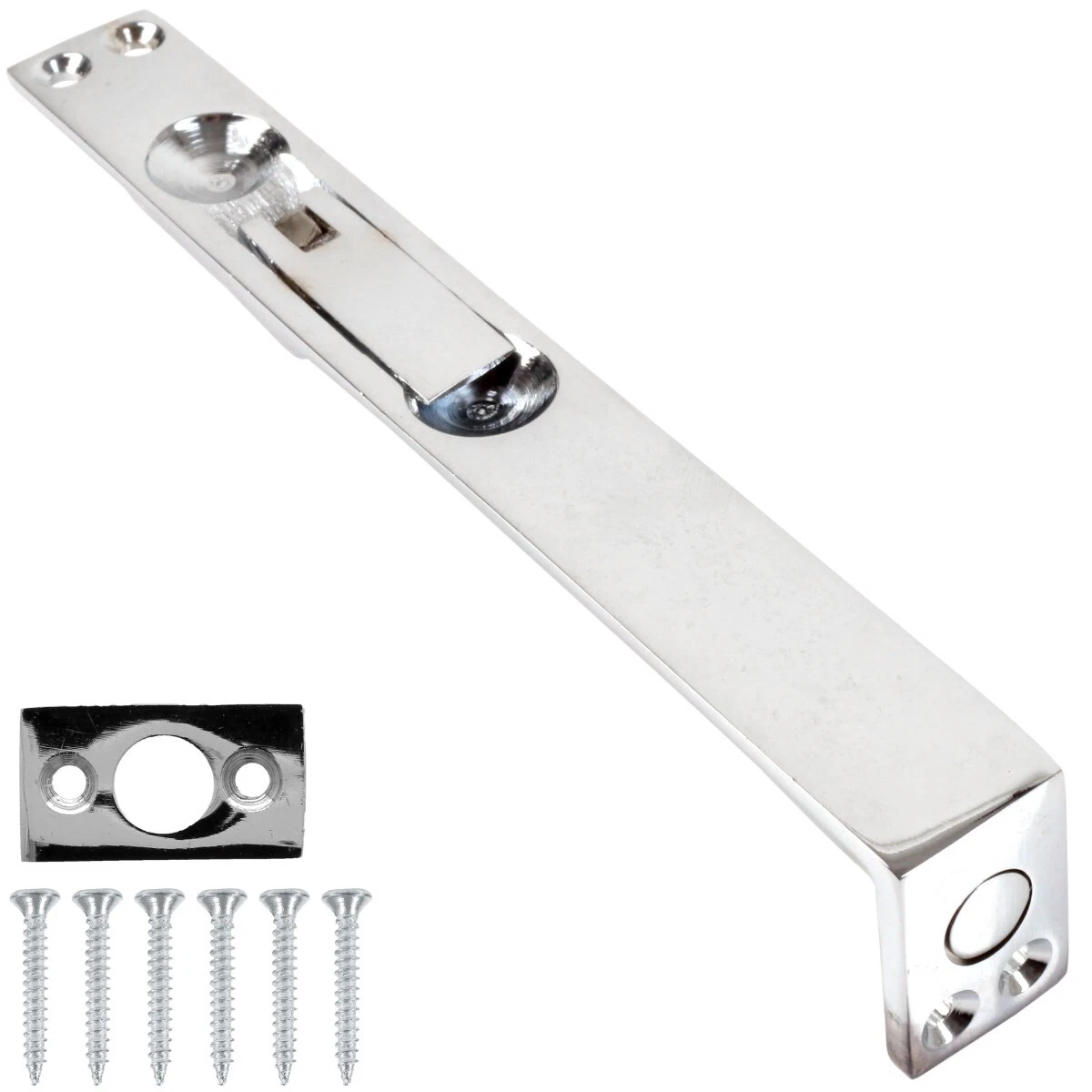 LEVER ACTION DOOR LOCK 150mm/6 Slide Latch Double French Door Floor Ground  UK