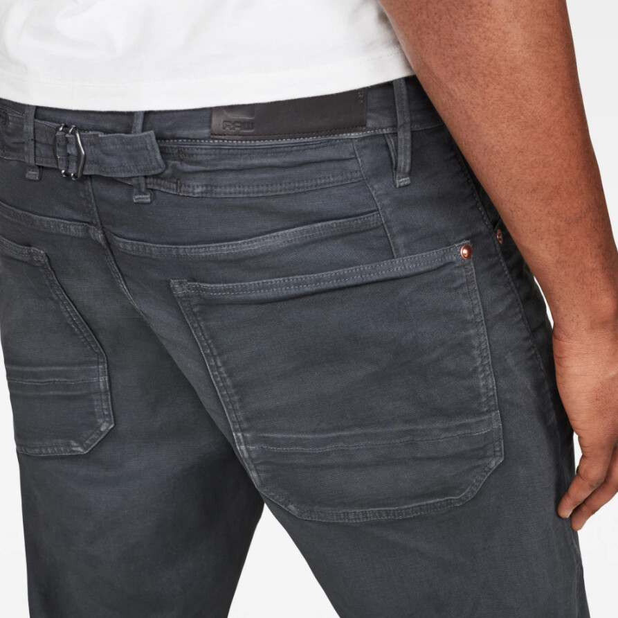 G-Star Raw Men's Raven Gray Loic Relaxed Tapered Colored Jeans $210