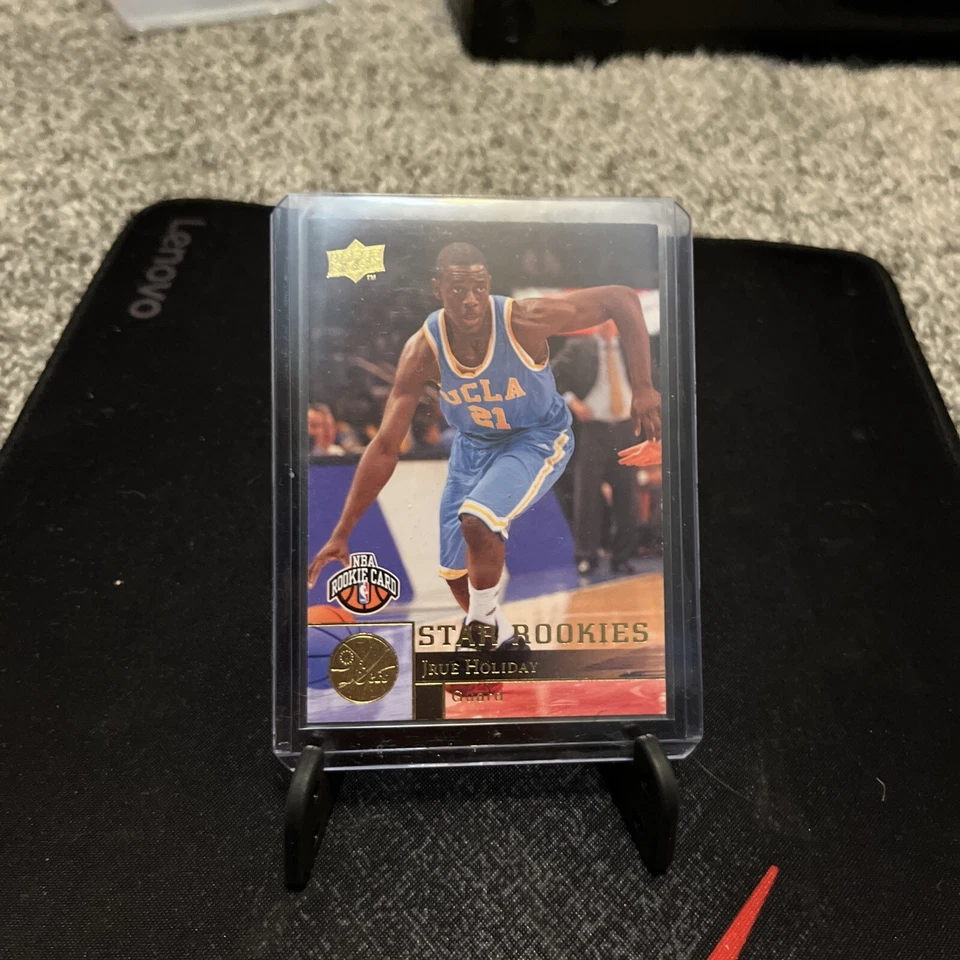 NM-MT 8.5 Jayson Tatum RC+ Derrick WhiteRC+ Jaylen BrownRC+ Jrue Holiday Gold RC - Imagem 4 de 4