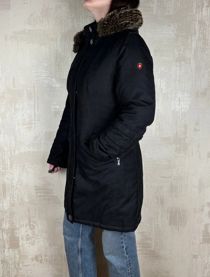 Wellensteyn Darling Black Waterproof Hooded Jacket Women's Parka Size S - Image 3 of 4